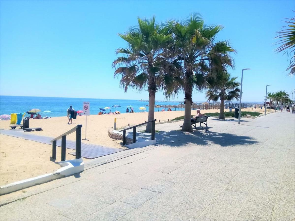Atlantico 8- Vista Mar, Ar-Condicionado, 80Mt Praia, Wifi Quarteira Eksteriør bilde